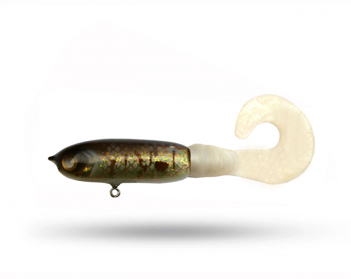 PeWe Baby Snake - Glitter Zander i gruppen Fiskedrag / Jerkbaits hos Örebro Fiske & Outdoor AB (PeWe Baby Snake Zander)